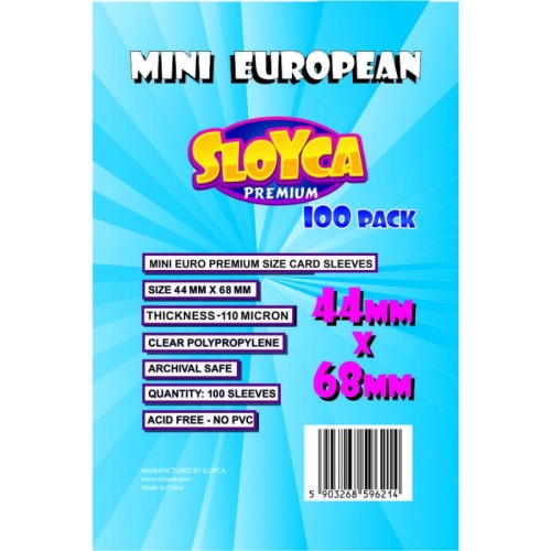 SLOYCA Mini European Premium (44x68mm)