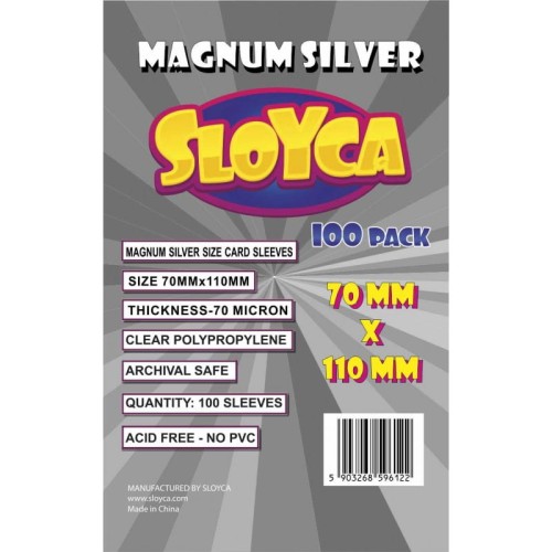 SLOYCA Magnum Silver (70x110mm)