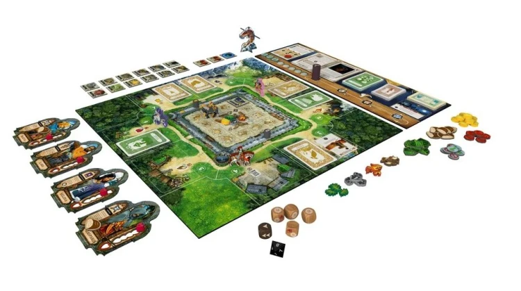 Oltree (gra planszowa) plansza