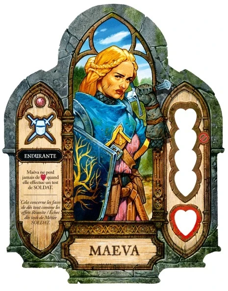 Oltree (gra planszowa) karta postaci