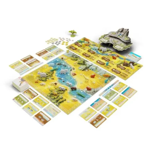 Dzikie Serengeti plansza