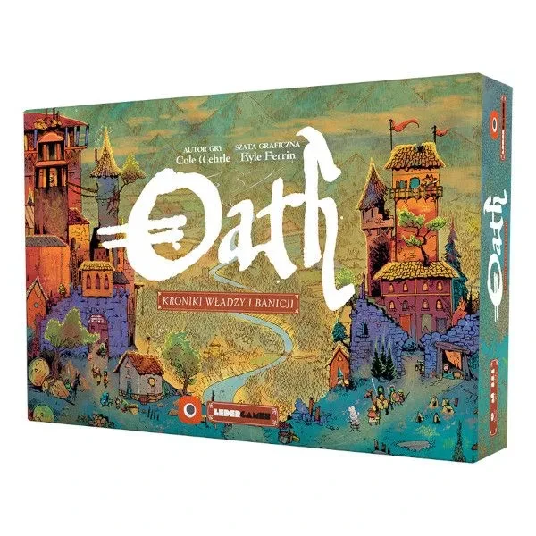 Oath kroniki władzy i banicji pudelko przod