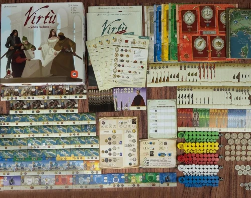 Virtu (gra planszowa) zawartość