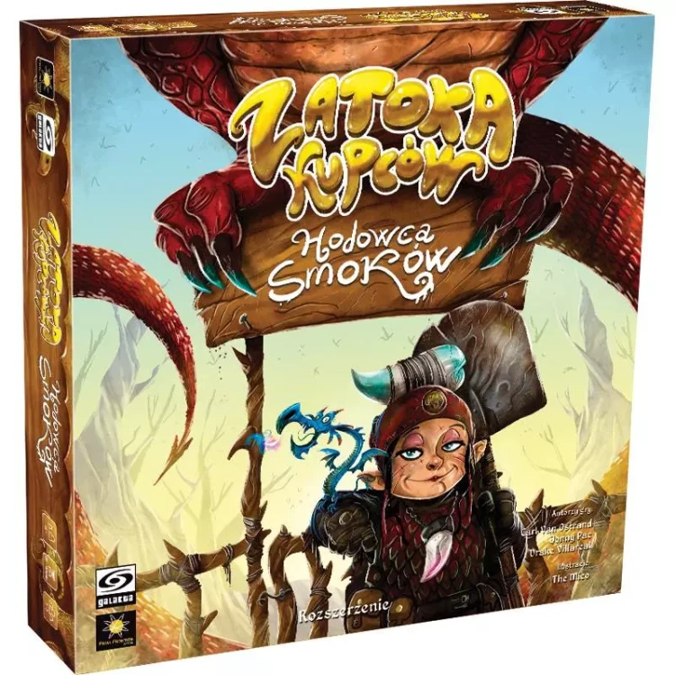 Zatoka kupców: Hodowca Smoków pudełko przód