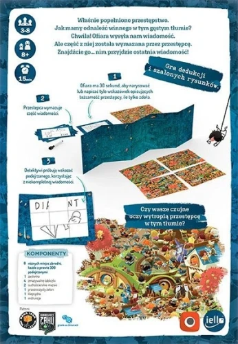 Ostatnia Wiadomość (gra planszowa) pudełko tył