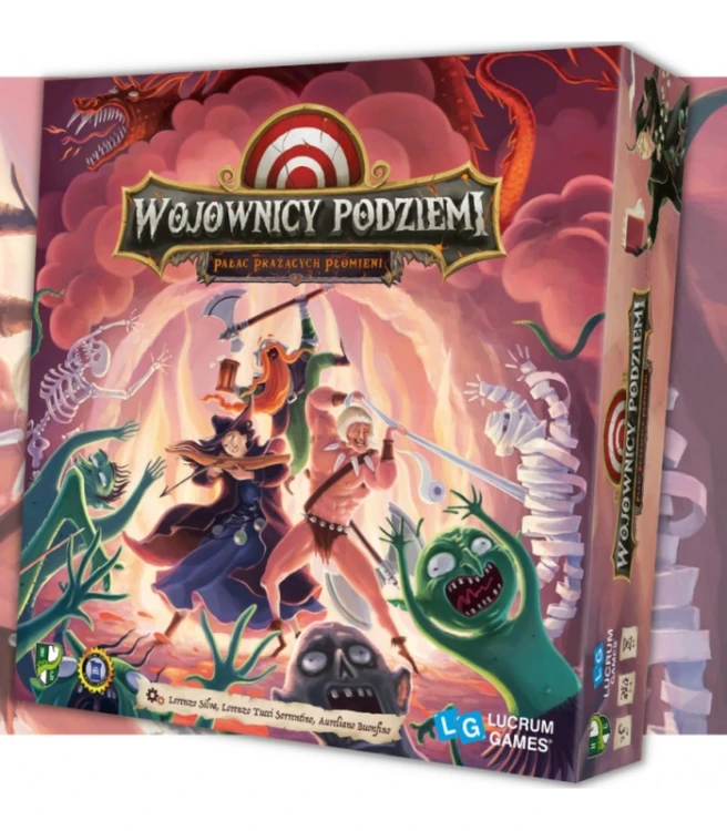 Wojownicy Podziemi: Pałac Prażących Płomieni pudełko