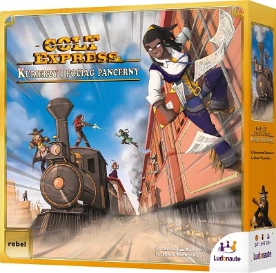 Colt Express: Kurierzy i pociąg pancerny  pudełko