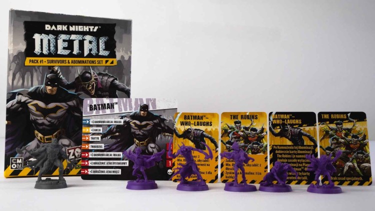 Zombicide: 2 ed. - Dark Nights Metal Pack 1