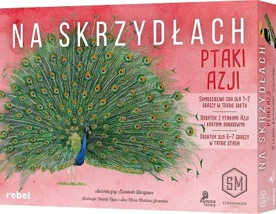Na skrzydłach: Ptaki Azji pudełko
