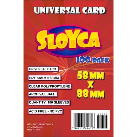 SLOYCA Universal Card (58x88mm)