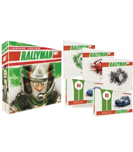 Rallyman Dirt (edycja polska) + wszystkie dodatki + ekskluzywna zawartość