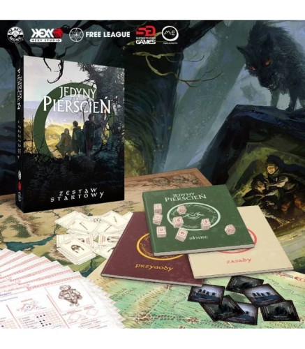 Jedyny Pierścień - Zestaw Startowy zawartość