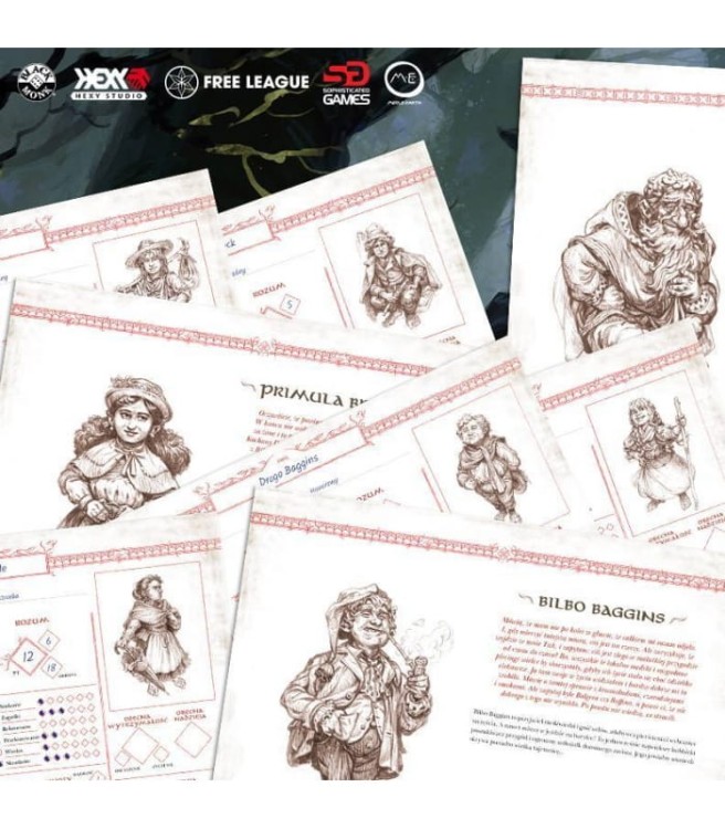 Jedyny Pierścień - Zestaw Startowy Gotowe postacie