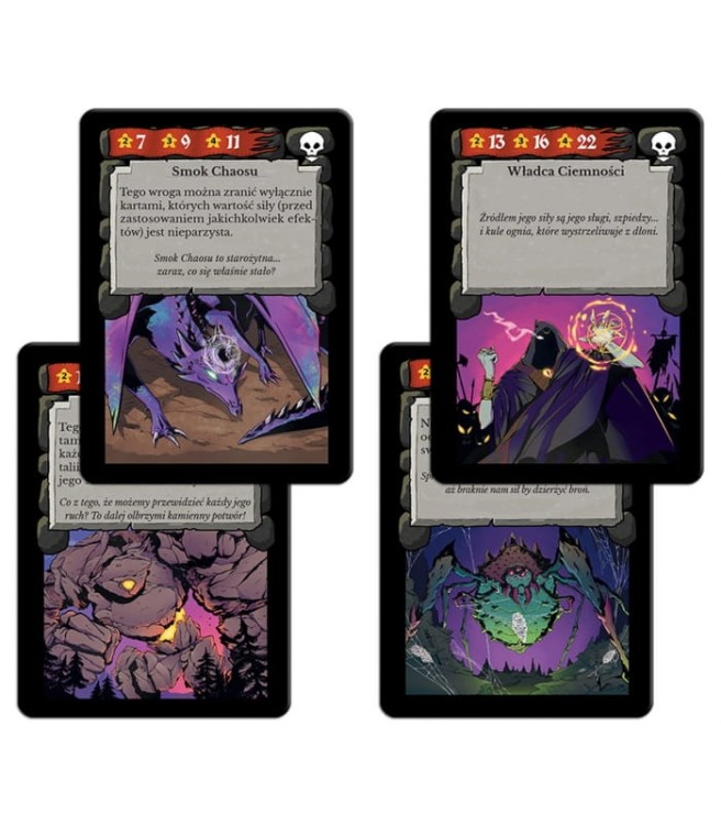 Bohaterowie Tenefyru karty