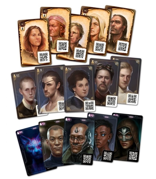 Kroniki zbrodni: Seria milenium - Kroniki czasu postacie