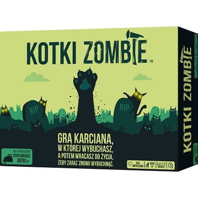 Eksplodujące Kotki: Zombie pudełko