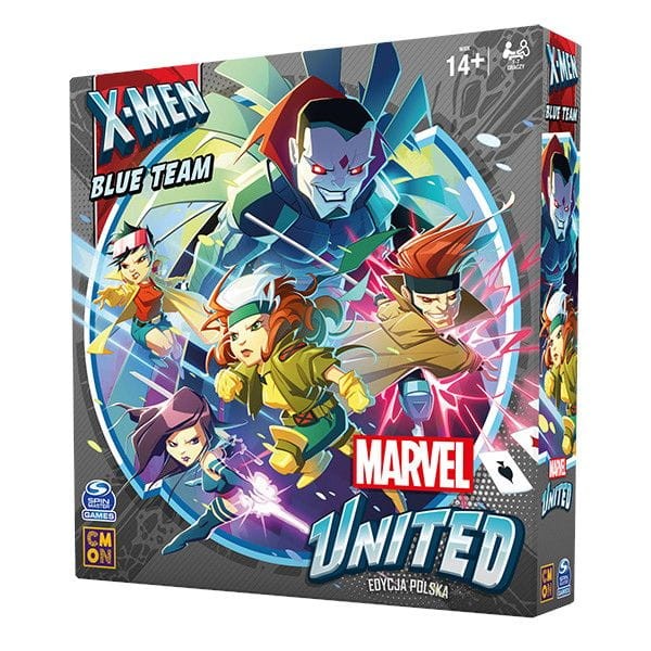 Marvel United: X-men Blue Team pudełko przód