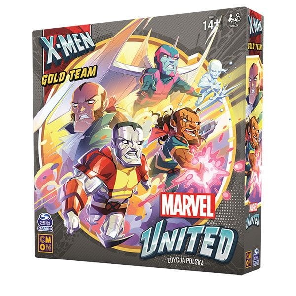 Marvel United: X-men Gold Team pudełko przód