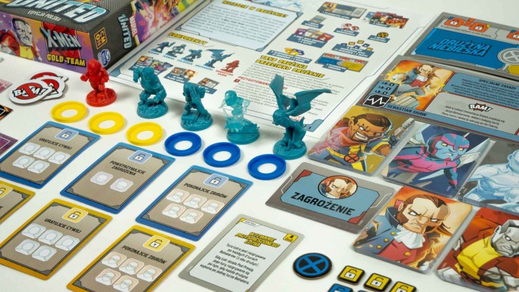 Marvel United: X-men Gold Team zawartość