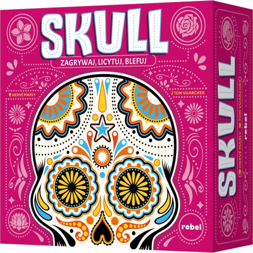 Skull pudełko