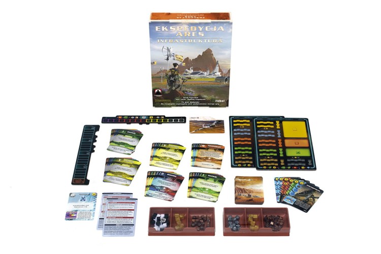 Terraformacja Marsa: Ekspedycja Ares - Infrastruktura zawartość