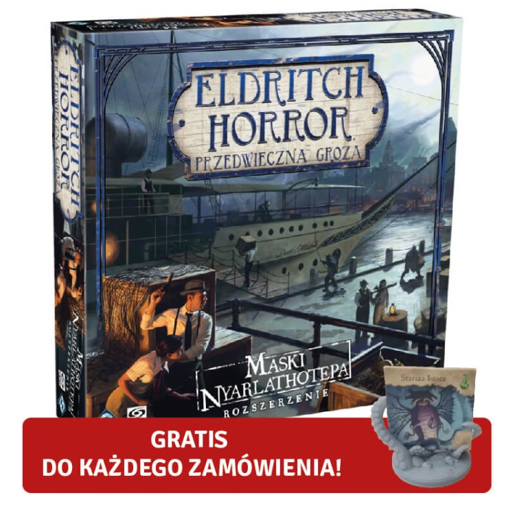Eldritch Horror: Maski Nyarlathotepa pudełko