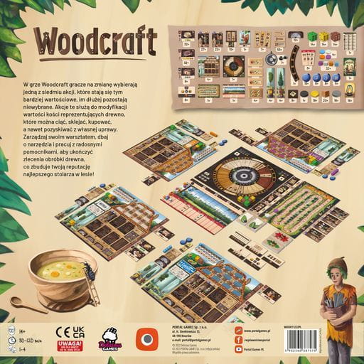 Woodcraft pudełko tył