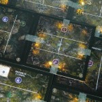 Bloodborne Gra Planszowa: Zakazany Las plansza