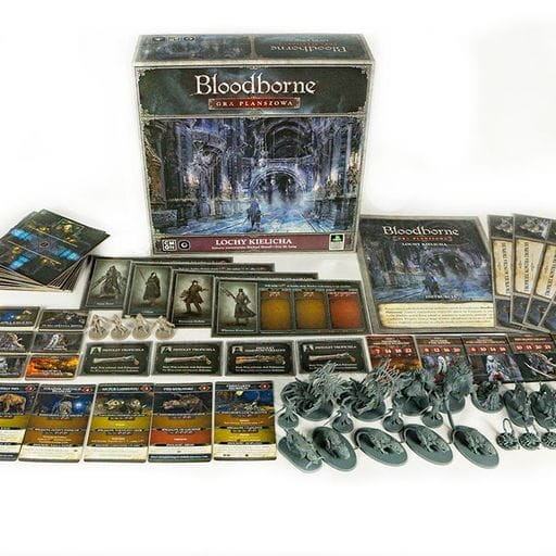Bloodborne Gra Planszowa: Lochy Kielicha zawartość