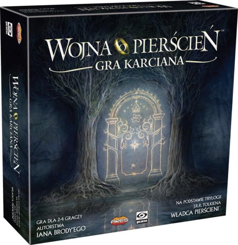 Wojna o pierścień- gra karciana pudełko