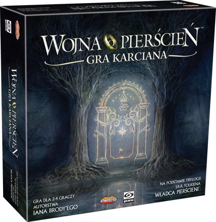 Wojna o pierścień- gra karciana pudełko