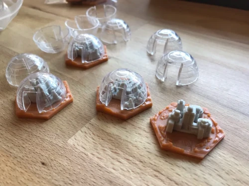 Terraformacja Marsa - Kopuły na miasta z Big Box'a