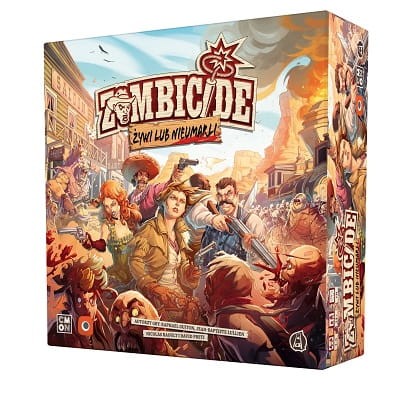 Zombicide: Żywi lub Nieumarli pudełko przód
