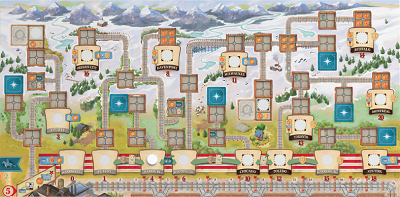 Great Western Trail: Kolej na Północ plansza