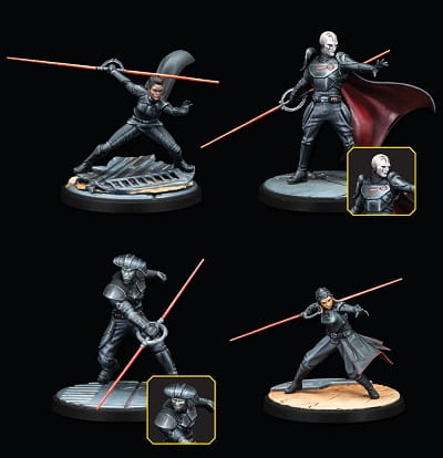 Star Wars: Shatterpoint - Łowcy Jedi - Wielki Inkwizytor figurki