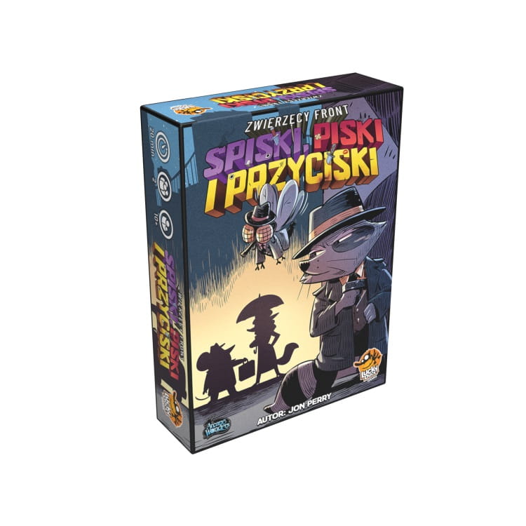 Zwierzęcy front: Spiski, piski i przyciski pudełko