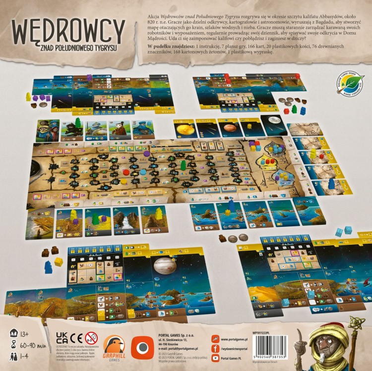 Wędrowcy znad Południowego Tygrysu pudełko tył