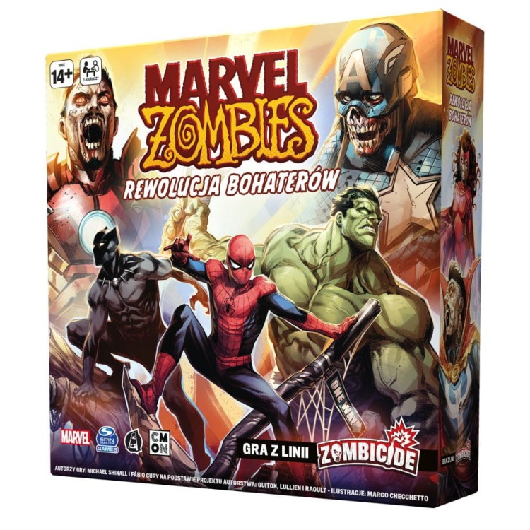 Marvel Zombies Rewolucja Bohaterów pudełko