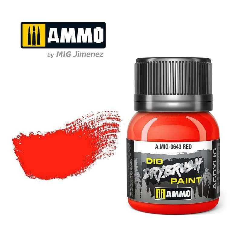 Ammo: DIO Drybrush - Red