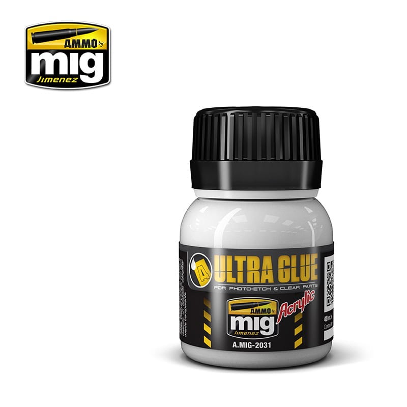 Ammo: Ultra Glue for Photo-etch &amp; Clear Parts - Acrylic Waterbase Glue (40 ml)