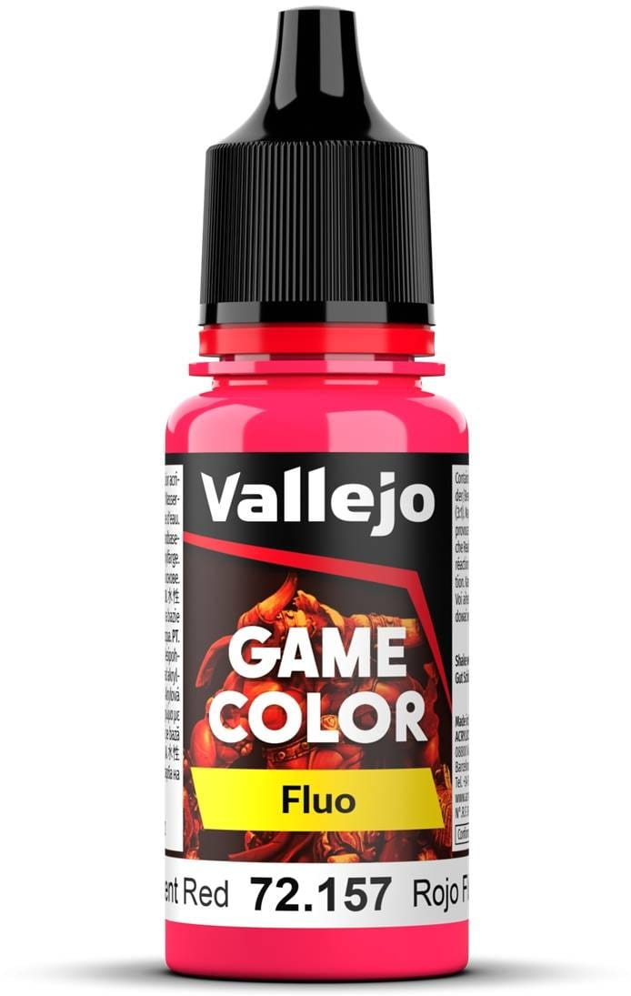 Vallejo: Game Color - Fluo - Red 18 ml