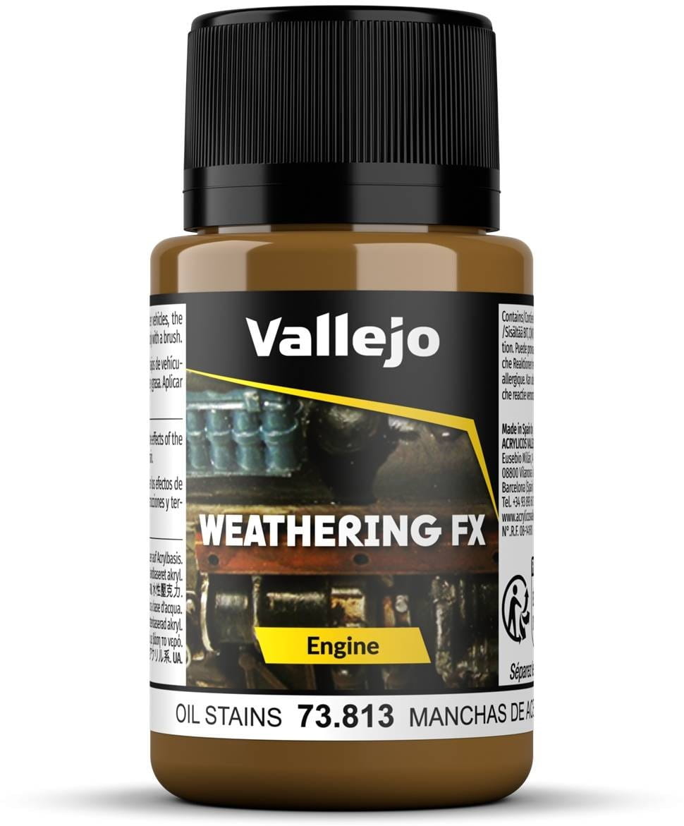 Vallejo: Engine - Oil Stains 40 ml