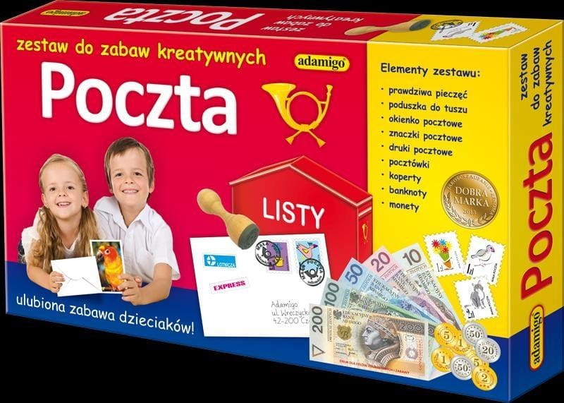Poczta - Zestaw do zabaw kreatywnych
