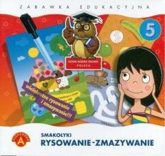 Rysowanie - zmazywanie 5 Smakołyki ALEX