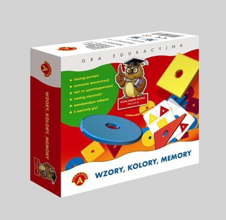 Wzory, kolory, memory ALEX