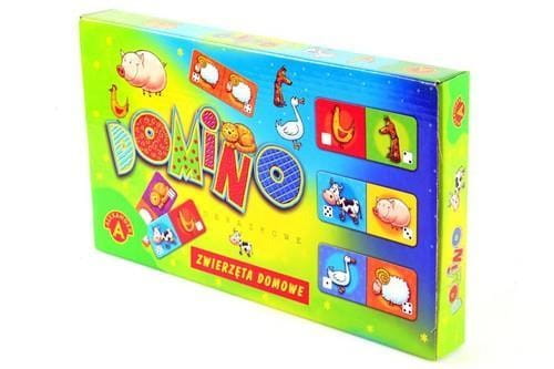 Domino obrazkowe - zwierzęta domowe ALEX