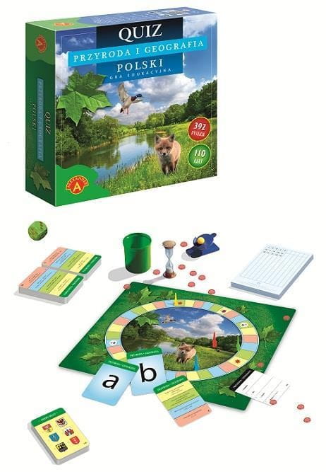Quiz Przyroda i Geografia Polski ALEX