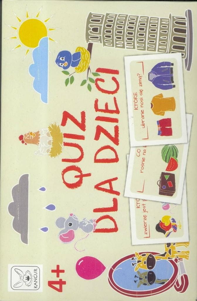 Quiz dla dzieci 4+