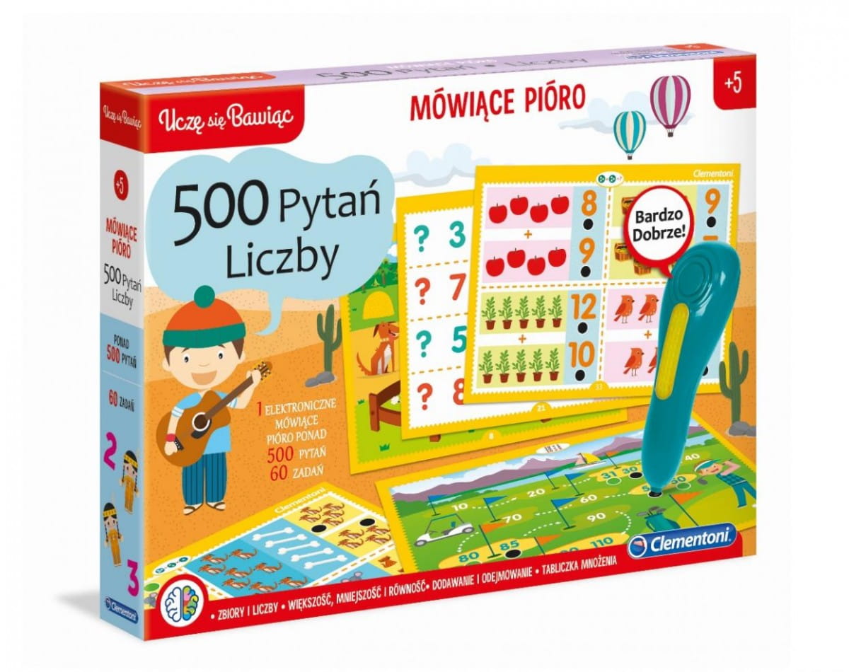 Mówiące Pióro 500 pytań - Liczby