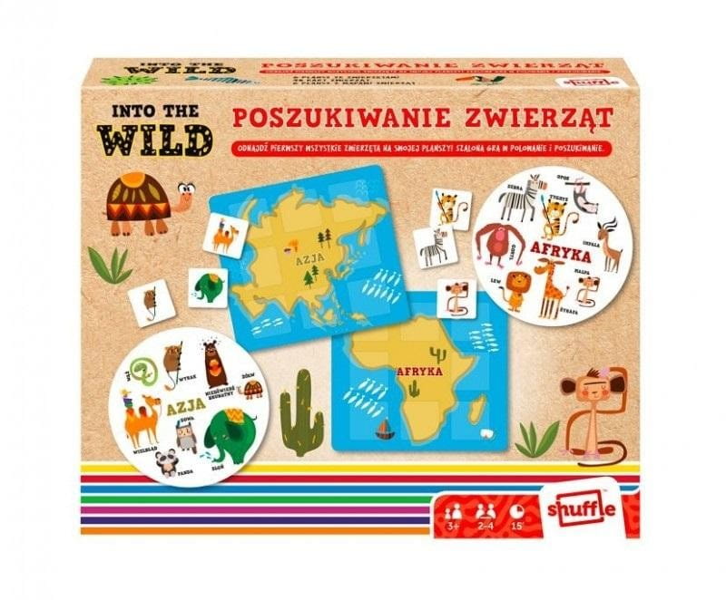 Into the Wild - Poszukiwanie zwierząt CARTAMUNDI